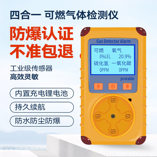 中安探气体检测仪 气体定制专用链接 拍前咨询在线客服 KP826 常规四合一