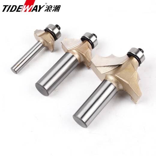 
Renjuyi professional grade double R line cutter woodworking engraving machine cutter head tungsten steel woodworking edge trimming machine cutter milling cutter 12118