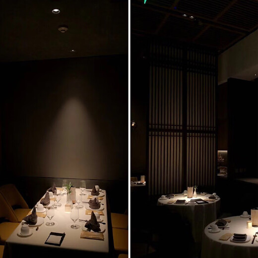 Ticero LED de tres abril Fondo de techo LED integrado Inserto de alto respeto 2700K Hotel Club Restaurant Catering de 15 grados de 15 grados 7W 2700K HIGE RESPECT RA9755 HEJO