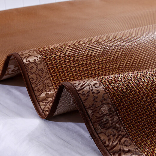 Tin string mat, straw mat, rattan mat 0.8/ 0.9/1.0/1.1/1.3/1.4/1.6/1.7m bed 1 meter wide 1.2 step-by-step double-sided mat 0.8x1.95 meters (+ pillowcase others