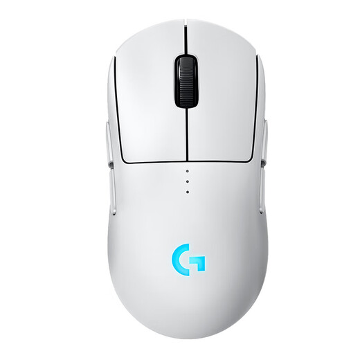 Logitech (G) GPW fourth generation Suzaku wireless mouse G Pro series wireless mouse gpw4 generation Suzaku Hawkeye e-sports lightweight mouse ergonomic design macro GPW4 generation Suzaku gaming mouse (white) + extra long mouse pad