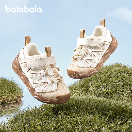 Balabala baby toddler shoes for girls breathable mesh shoes autumn 2024 boys outdoor functional shoes 208324145202