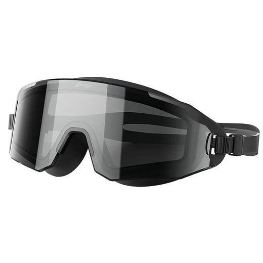 Li Ning (LI-NING) swimming goggles high-definition anti-fog large-frame swimming goggles adult unisex fashionable diving goggles 5367 black crystal 300 degrees