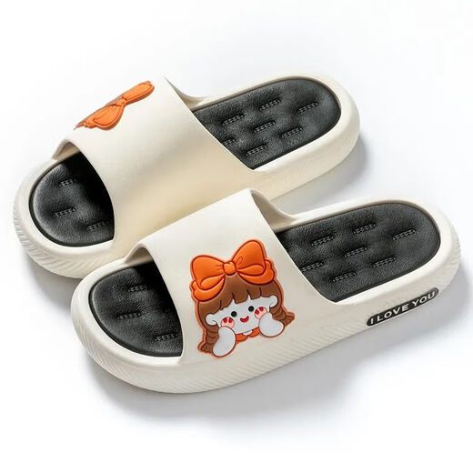 Changxiang Huili zapatillas para mujeres Summer's Summer Corean Coreano Inicio Interior anti-Odor Silent Bathing Solipas espesas con zapatillas con zapatillas adhesivas pegajosas pines amarillos 38-39 (adecuado para 37-38)