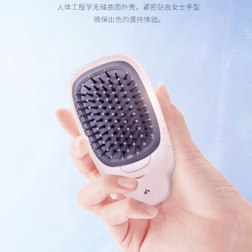 Philips Portable Negative Ion Hairdressing Comb Straightening Comb Pocket Carry Massage Comb Campus Home Travel Gift Girlfriend BHN368 Powder Bulk