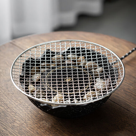 WINTERPALACE furnace-made tea home indoor full set wine-cooking electric ceramic stove roasting tea stove boiling water tea-making set glass teapot electric ceramic stove + mesh + stone + glass pot 1000ml