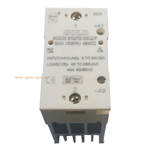 Huili De GOLD single-phase AC solid state relay SAH (G3PA) 4840D 4850D 4860D 4880D SAH (G3PA) 4840D 40A/40-530