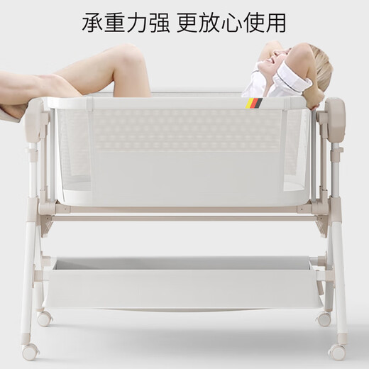 Haizijia Neugeborenes Elektrombaby Shaker Cradle Cradle Cradle Baby Elektrisch beruhigende Wiefressiee Flache Shaker -Wäsche + Moskitonetz + Bodenkorb + Aufbewahrungstasche + Windel Tisch
