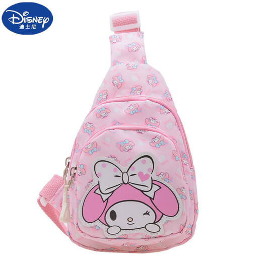
Disney Spring and Summer New Kulomi Children's Bag Casual Lightweight Chest Bag Melodi Girl Crossbody Bag Travel Variety Bag 690# Kulomi Small