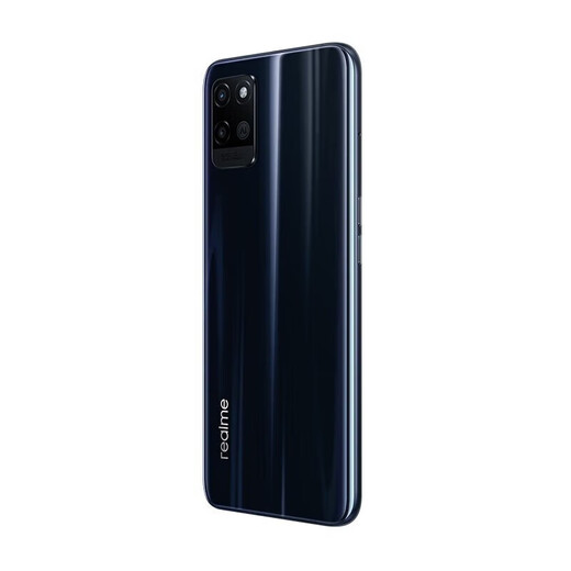 Realme V11 V11s Gebrauchtes Mobiltelefon 5000mah Großer Akku langer Akkulaufleben Android Smart Game Photography Vollbildmobile [Realme V11] Ruhig grau 4 GB+128 GB 95 Neu