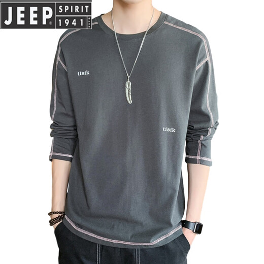 T-shirt à manches longues de Jeep Spirit pour hommes à manches longues pour hommes à manches longues