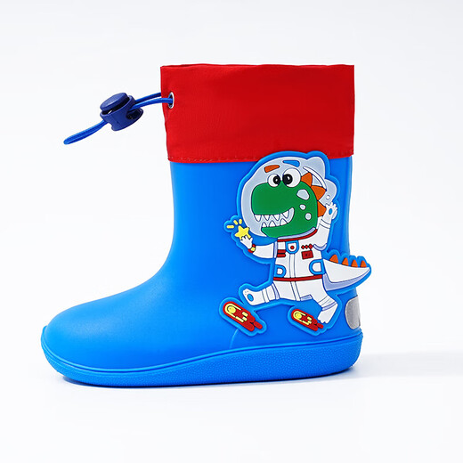 
Lemonkid children's rain boots for boys and girls' non-slip shoes for children's baby waterproof rain boots Star Airlines dinosaur new style 160