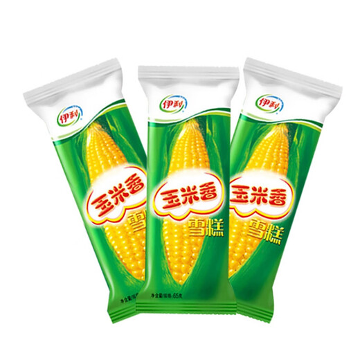 Yili corn flavor ice cream cone cream wafer milk nostalgic ice cream ice cream cold drink y one piece wholesale corn flavor 40 pieces