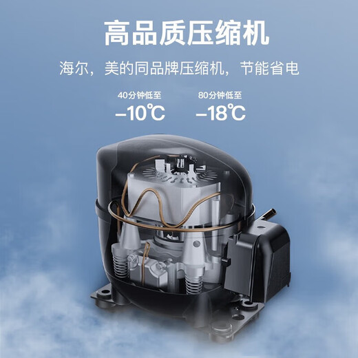 喆祥好太太卧式冰柜大冰箱商用大容量全冷冻家用双温卧式冷柜展示柜温冷柜冷冻冷藏单温铜管肉柜雪柜超薄冷柜 【698】单温丨加大加宽丨5D铜管 -30~0℃【旗舰款铜管制冷】尺寸在图2