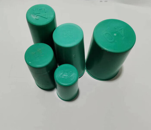 Huili Rebar Protective Cap Threaded Protective Sleeve Rebar Sleeve Rebar Protective Sleeve Rebar Wire Head Extended Protective Sleeve 18 Protective Cap 5 cm 1000 pieces