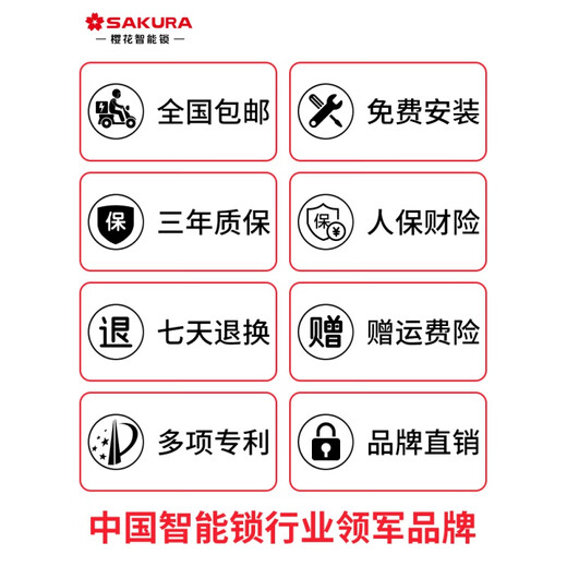 OUOETY6622 Smart Door Lock Emprein d'empreinte de serrure de la maison de sécurité domestique Mot de mot de passe électronique Porte DZ-6622 (même serrure d'empreinte digitale)