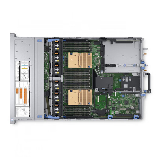 戴尔（DELL）R740丨R750XS 2U机架式服务器主机   数据库虚拟化支持定制 R740 1*铜牌3204 6核6线程 16G内存 | 1T SATA| 三年联保
