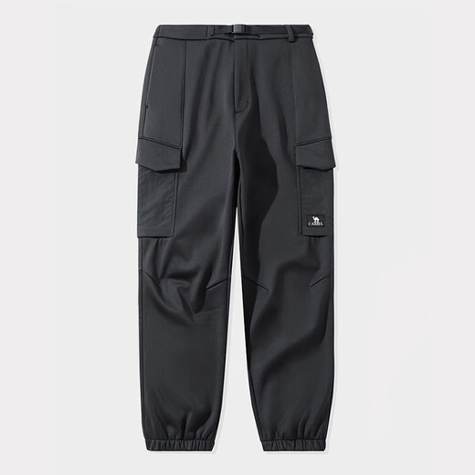 Camel [Camel) [Wang Junkai Same] Outdoor Urgent Soft Shell Pants Men's Bunch Sweet Pants Hot Plel G688 XXL