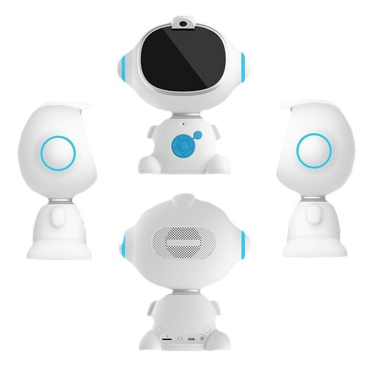 Máquina de educación infantil infantil para niños Iluminación de 3 a 6 años Protección inteligente para oculares Multifuncionales AI Voice Interactive Learning Robot con pantalla A3 Robot pequeño con pantalla