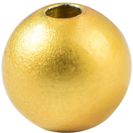 Fat Donglai same style 18k gold beads loose beads 14k small gold beads transfer beads spacer beads k-packed gold beads sand l gold single piece 3mm*20 pieces (18k gold-covered)