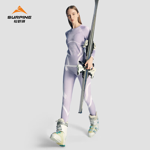 Matsuno Pai (SURPINE) Snow Series Merino Wool Ski Quick-Drying Clothing Women's Functional Underwear Sweat-wicking Outdoor Base Layer