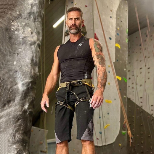 Arc'teryx (ARC TERYX) Arc'teryx AR-395a Men's Mountaineering and Rock Climbing Special Safety Belt Suitable for Competitive Climbing and Traditional Climbing High Tatsu/Water Pine Green XL