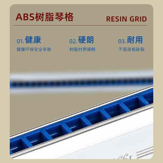 敦煌 煌之谣  24孔单音口琴Y2411顺序音阶款  初学推荐