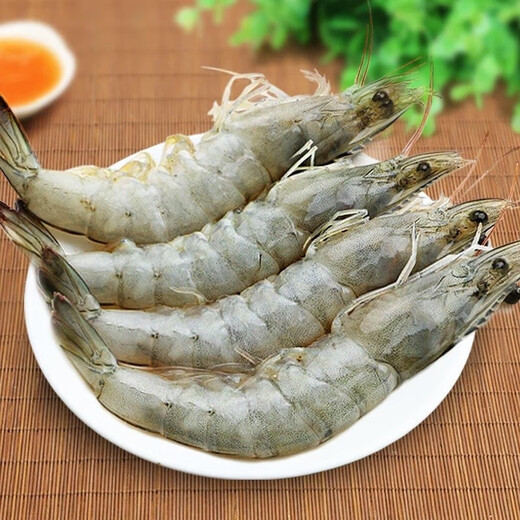 Dongshang Yupin Domestic Qingdao Prawns Extra Large White Prawns 2030Specifications Net weight 3Jin Jin is equal to 0.5kg Boxed live frozen