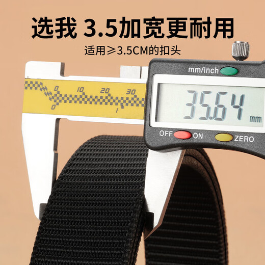 Zuverlässiger Belt Herren -Leinwand geflochtener Gürtel Casual und vielseitig Innenverkleidung Automatische Schnalle Student Military Training Nylon Jeansgürtel Schwarz [robust und langlebig, zehn Jahre Garantie] 120 cm