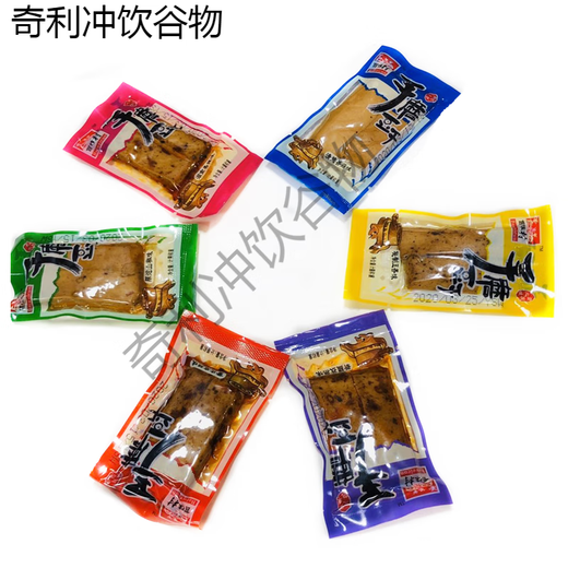 [3523 personas recolectan] Tofu de tierra de mano de la aldea de la aldea de Baiwei Baiwei Mezcla mezclada con Tofu tierno Spicy Bulk de múltiples sabores a la plantilla cinco, Sabor original de salsa Asportada 2Jin [Jin equivale a 0.5 kg] Nuevo sabor a frijoles duros secos.