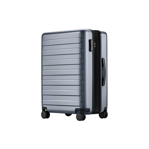 90-point expansion suitcase 20-inch Rhine large-capacity suitcase PC wear-resistant password lightweight trolley case titanium gold gray