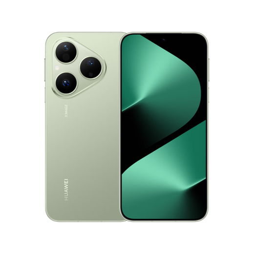 Huawei (HUAWEI) Pura 80 Velvet direct screen Red maple original color image New Hongmeng AI Huawei Hongmeng smartphone Ready stock Velvet green 12GB+512GB Official standard + 90-day broken screen service