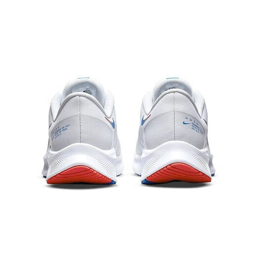 耐克（NIKE）官网官方男鞋运动鞋 25夏季QUEST 5轻便减震透气休闲鞋子跑步鞋男 DA1105-101/白蓝红/ QUEST 4 44.5