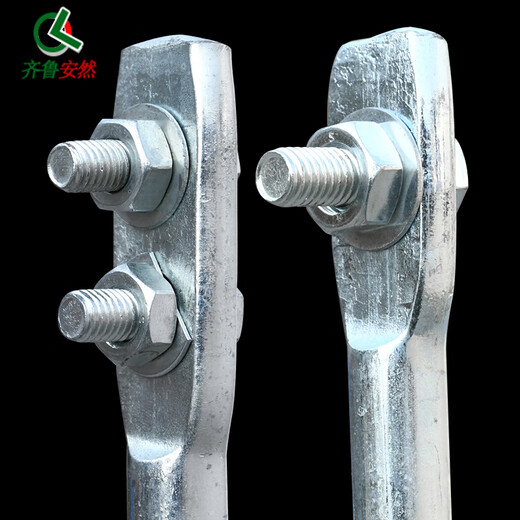 Qilu Anran dicker Erdungsdraht Erdungsstift Erdungsstange Stromerdung T-förmiger Erdungsstab Erdungsdraht Erdungsstift Erdungsdrahtstift Blitzableiter verzinktes Eisen Einloch-Erdungsstift Länge 0,7 Meter * Durchmesser 1,4 cm (ohne Draht) Einheitsgröße