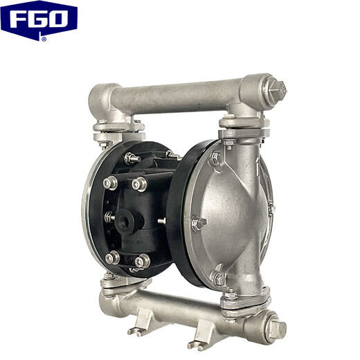 FGO pneumatic diaphragm pump high performance stainless steel 304+F46 EGQBY-15APF DN15 flow rate 2m3/h
