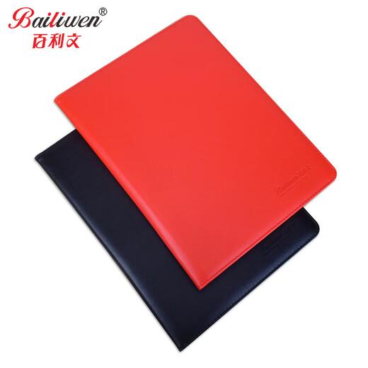 Bailiwen A4 Business Contract Signing Zeremonie Dieser Vertragsordner Business Imitation Leder Manager Ordner Record Board Ordner Ordner Ordner Ordner BL3893 A4-Vertragsunterzeichnung Ordner (schwarz) -BL3894