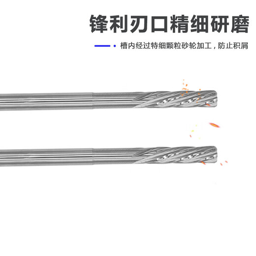Customized HGK 60 Grad Wolframstahl Reamer Integral Carbid Spiral Reamer D3 4 5 6 8 1 11150