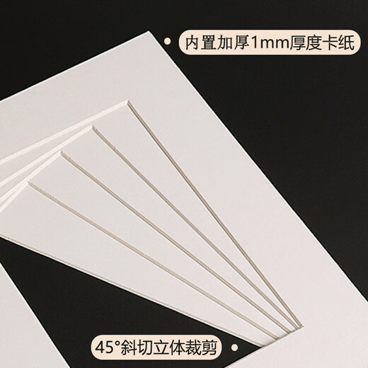 Aimo painted A4 photo frame table three-dimensional hollow diy specimen frame hanging painting creative couple photo wall wooden picture frame walnut color