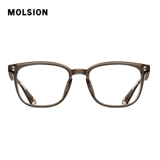 Molsion 2025 Nuevo Producto Xiao Zhan Milán Gafas Black Frame Men y mujeres Mismo estilo Miopía Marco MJ5135B21 TEA TE TE TE TE MARRO MARRO MARCO MARCO