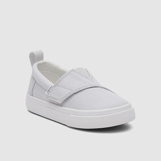 TOMS unisex kids Alpargata Fenix slip-on sneakers, gray (lunar gray) gray (lunar gray) 5 Big Kid
