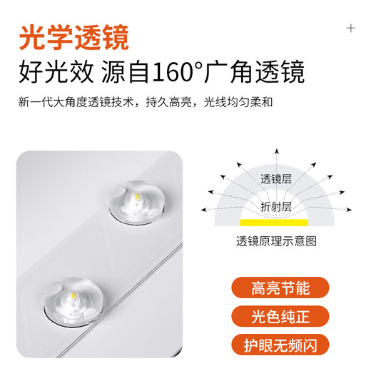 MPPMCK超亮led长条灯办公室铝方通专用灯4/5/7/8/10公分格栅条形吊顶灯 黑15053cm-60w 高亮款