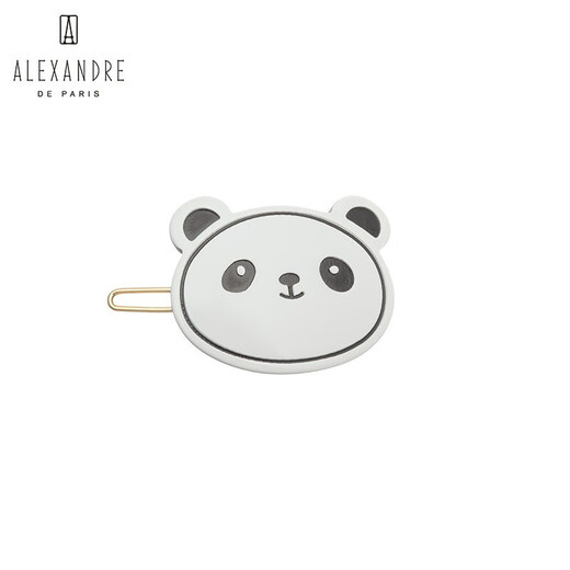 Alexandre De Paris Bangs Clip Oriental Dawn (Limited to China)-Panda Side Clip Hair Accessories and Headgear for Women ATB-17677-05