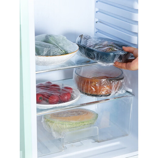 Fanxiang disposable cling film cover food grade bear cling film cover sealing cover refrigerator tableware dust cover large quantity cling film 10 pack