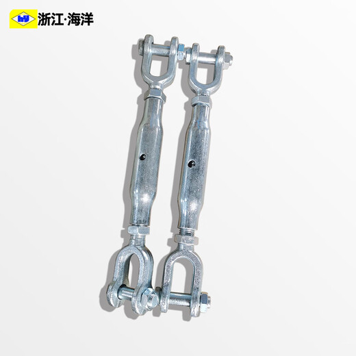 德标钢丝绳花篮螺丝拉紧器DIN1478闭体花兰螺丝管式花篮螺栓闭式 1478 M24*255mm体长 整条