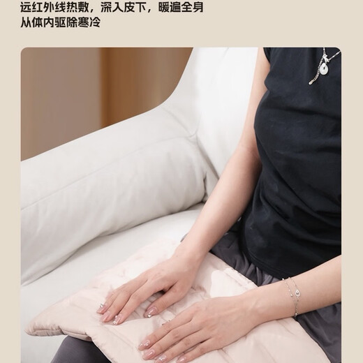 Yanbat's new graphene heating electric hand warmer 60 degrees constant temperature explosion-proof USB digital display rechargeable hand warmer waterless portable hand warmer 3600 mAh battery hand warmer bag down hand warmer bag (military green) 65 C degrees