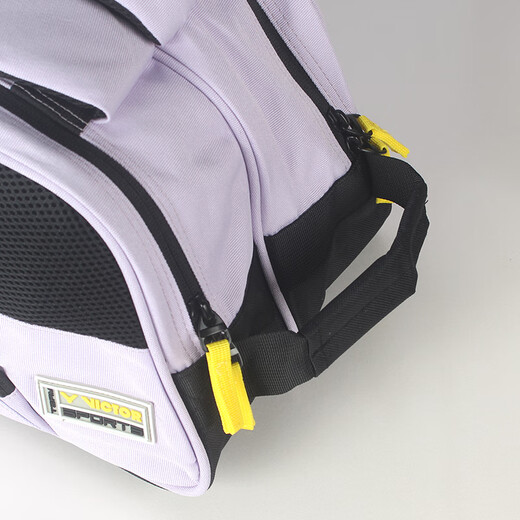 Victor Victor Victor Badminton Bag Men and Women Single Sofle Heart 6 Pack High-Ald Sports Mochila grande Capacidad Doble hombro Profesional Racket Bag BR6219/J/ZZ Dujuan Zi Zi