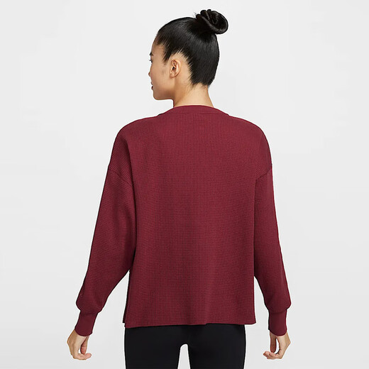 
Nike (NIKE) Women's AS W NY LUXE WAFFLE L/S CREW G sweatshirt/pull over shirt HV8466-677 M