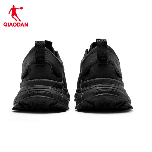 Jordan Kaiyuan V4 sneakers for men 2025 summer new lace-free river tracing shoes, lightweight and breathable outdoor wading casual shoes, black/electric gray 42