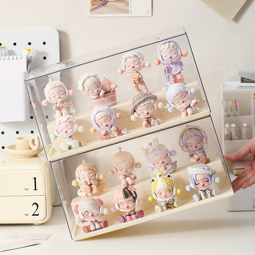 Hakkai Bird blind box acrylic display box storage labubu figure display cabinet Bubble Mart display shelf Lego placement