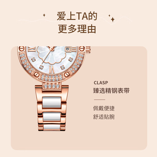 Loegsinsloegsins Regardez la température mécanique de luxe de la mode féminine montre Top Ten Ten Brands Affiol